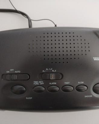 radio sveglia vintage 
