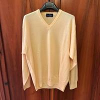 Maglione scollo a V Malagrida Made in Italy Merino