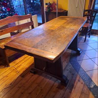 Tavolo Fratino fatto a mano 190x75 cm