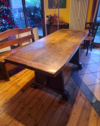 Tavolo Fratino fatto a mano 190x75 cm