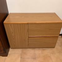 Mobile mobiletto cassettiera 4 cassetti 100x70x45