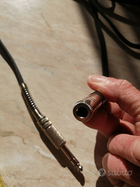 Cavo prolunga jack mono 10Mt x 6,3mm