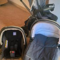Passeggino  Peg Perego Book 51 Denim + Seggiolino
