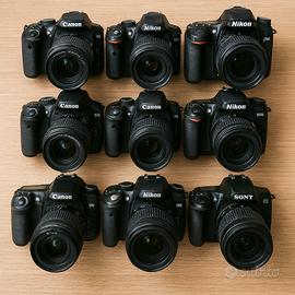 fotografia fotocamere e ottiche digitali e analog