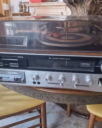 Giradischi Sanyo DXT 5341 Stereo compatto anni '70