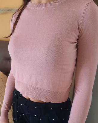 Maglioncino corto Bershka da donna