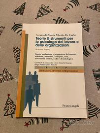 Teorie e strumenti per lo psicologo del lavoro