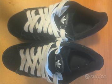 ADIDAS CAMPUS 00S TAGLIA 39 1/3 NERE UNISEX