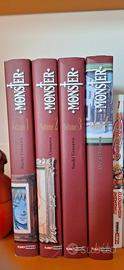 Manga Monster 1-4 di Naoki Urasawa 