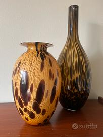 COPPIA VASI VETRO