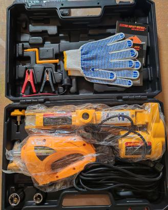 Cric e svita bulloni gomme elettrici per auto.