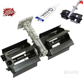 Zappetta 9 denti tubo Ø28 x Decespugliatori Motoza