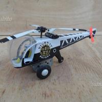 Giochi di latta elicottero highway patrol anni 60