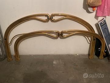 Letto in ottone