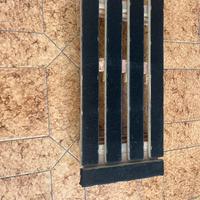 Pedaliera in legno velcrata 56x27cm