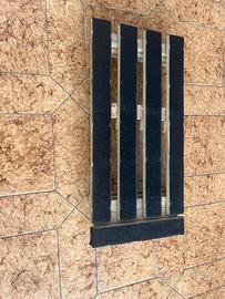 Pedaliera in legno velcrata 56x27cm