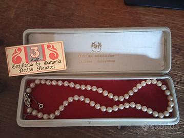 Collana di perle vintage 