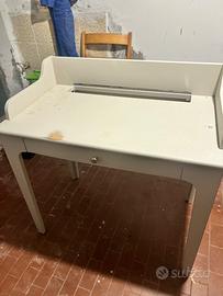 LOMMARP Scrivania, beige chiaro, 90x54 cm