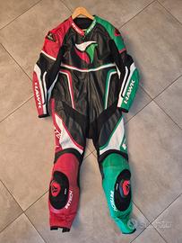 Tuta Moto R-Tech tricolore TG 60/3XL