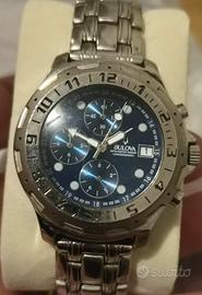 Orologio cronografo da uomo Bulova acciaio