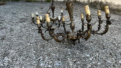 Lampadario candelabbro. Coppia