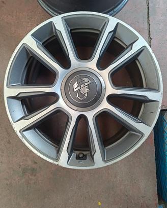 cerchi in lega 500 Abarth 17"
