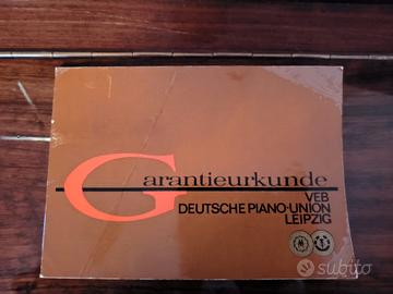 Pianoforte verticale Zimmermann anni '90 