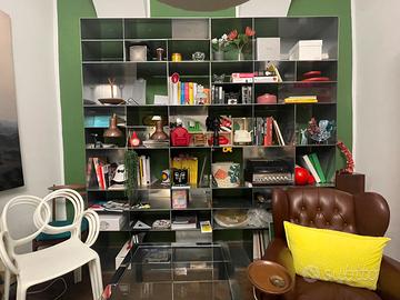 Libreria Infinity Flexform in acciaio
