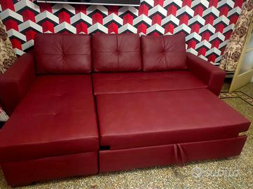 DIVANO LETTO CONTENITORE