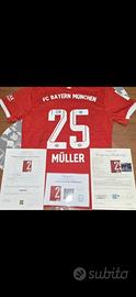 Maglia Bayern Monaco autografata da Thomas Müller