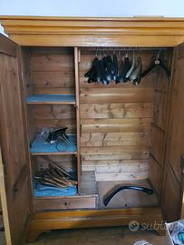 Camera completa antichi rustici noce  Veneto 1920