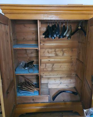 Camera completa antichi rustici noce  Veneto 1920