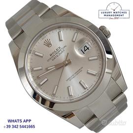 ROLEX Datejust II 126300 Silver dial Full Set NEW