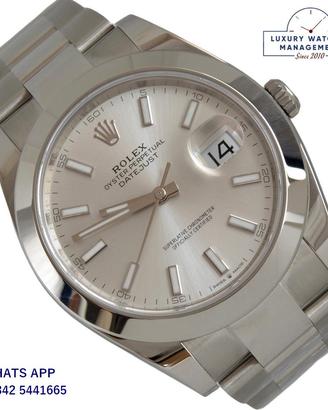 ROLEX Datejust II 126300 Silver dial Full Set NEW