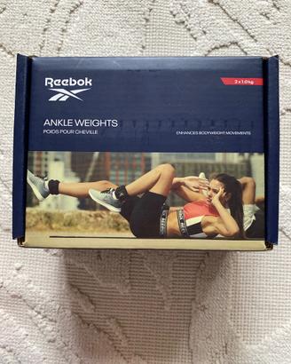 Pesi alla caviglia Reebok (coppia) 2x1kg