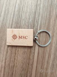 Portachiavi in Legno MSC Crociere