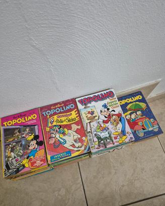 lotto 63 fumetti topolino vari dal 1000 al 3000