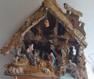 Presepe completo. movimento e carillon