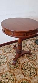 Tavolino Rotondo Classico Elegante 