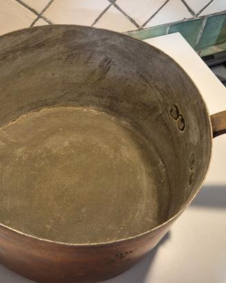 pentola in rame Cucine Reali Borboniche