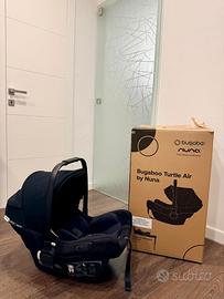 Seggiolino auto turtle air by nuna black - bugaboo