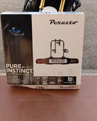 Portabici da gancio traino peruzzo