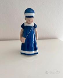 ELSA CON VESTITO BLU ROYAL COPENHAGEN