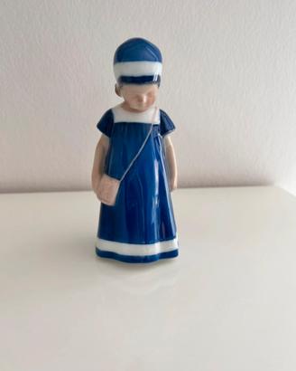 ELSA CON VESTITO BLU ROYAL COPENHAGEN