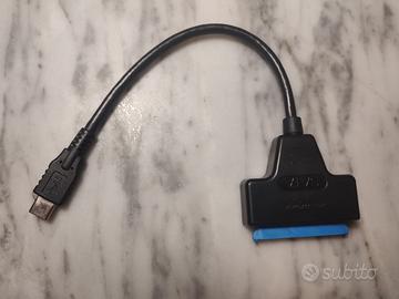 cavo / adattatore da SATA a USB-C per SSD da 2,5"