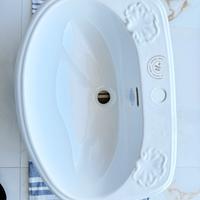 Lavandino Charlotte in ceramica