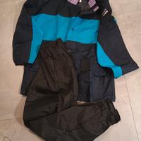 tuta antipioggia per moto taglia XXL