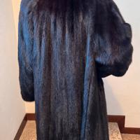 Pelliccia Vintage in autentico Visone Scuro