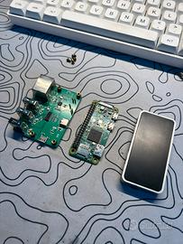 Raspberry pi zero wh + case + ethernet