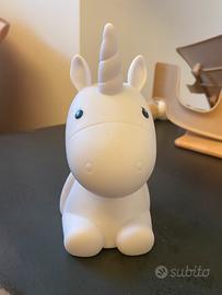 Lampada notturna bambini unicorno